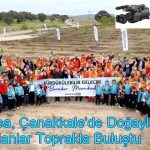Akçansa, Çanakkale’de Doğayla, Fidanlar Toprakla Buluştu