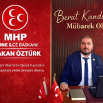 MHP EZİNE İLÇE BAŞKAN ÖZTÜRK’ÜN BERAT KANDİLİ MESAJI