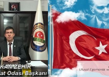 BAŞKAN SERKAN ZEHİR’DEN 23 NİSAN ULUSAL EGEMENLİK VE ÇOCUK BAYRAMI MESAJI