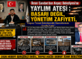 Ömer Candan’dan Kepez Belediyesi’ne Yaylım Ateşi ; “Başarı Değil, Yönetim Zafiyeti, Kepez Temel Belediyecilik Hizmetlerinde Sınıfta Kaldı”