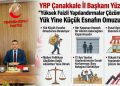 YRP Çanakkale İl Başkanı Yüzbaşı: “Yüksek Faizli Yapılandırmalar Çözüm Değil, Yük Yine Küçük Esnafın Omuzunda”