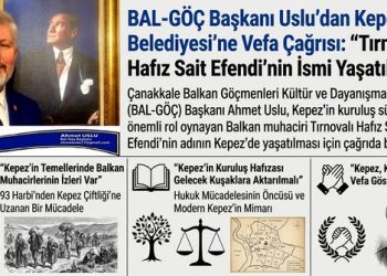 93 Harbi’nden Modern Kepez’e: Gizli Kahraman Hafız Sait Efendi İçin BAL-GÖÇ’ten İsim Önerisi