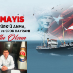 EZİNE ZİRAAT ODASI BAŞKANI SERKAN ZEHİR ; “TOPRAĞIN BEREKETİ, GENÇLİĞİN ENERJİSİYLE 19 MAYIS RUHUYLA ATAMIZIN İZİNDE, TOPRAĞIMIZA VE İSTİKLALİMİZE SAHİP ÇIKIYORUZ!