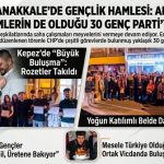 AK Parti Çanakkale’de Gençlik Hamlesi: Aralarında CHP’li İsimlerin de Olduğu 30 Genç Parti’ye Katıldı