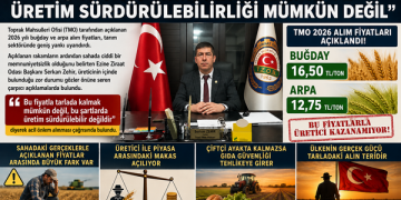 Ezine Ziraat Odası Başkan Zehir’den TMO’ya Sert Tepki: “Bu Fiyatla Tarlada Kalmak ve Üretim Sürdürülebilirliği Mümkün Değil!”