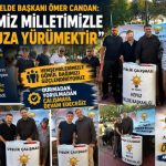 AK PARTİ KEPEZ BELDE BAŞKANI ÖMER CANDAN: “SİYASETİMİZ MİLLETİMİZLE OMUZ OMUZA YÜRÜMEKTİR”