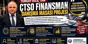 ÇTSO Başkan Adayı Turgay Kılıç’tan ÇTSO Üyelerine Finansman Atağı: Destek, Hibe ve Krediler İçin Danışma Masası