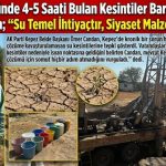 Kepez’de Günde 4-5 Saati Bulan Kesintiler Bardağı Taşırdı: “Su Temel İhtiyaçtır, Siyaset Malzemesi Değil!”