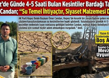 Kepez’de Günde 4-5 Saati Bulan Kesintiler Bardağı Taşırdı: “Su Temel İhtiyaçtır, Siyaset Malzemesi Değil!”