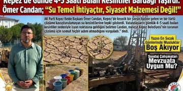 Kepez’de Günde 4-5 Saati Bulan Kesintiler Bardağı Taşırdı: “Su Temel İhtiyaçtır, Siyaset Malzemesi Değil!”